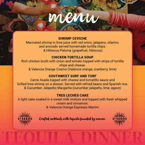 Tequila Dinner Tickets